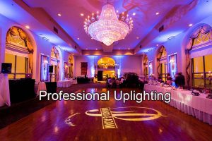 Beautiful Event Uplighting Professional Event Uplighting