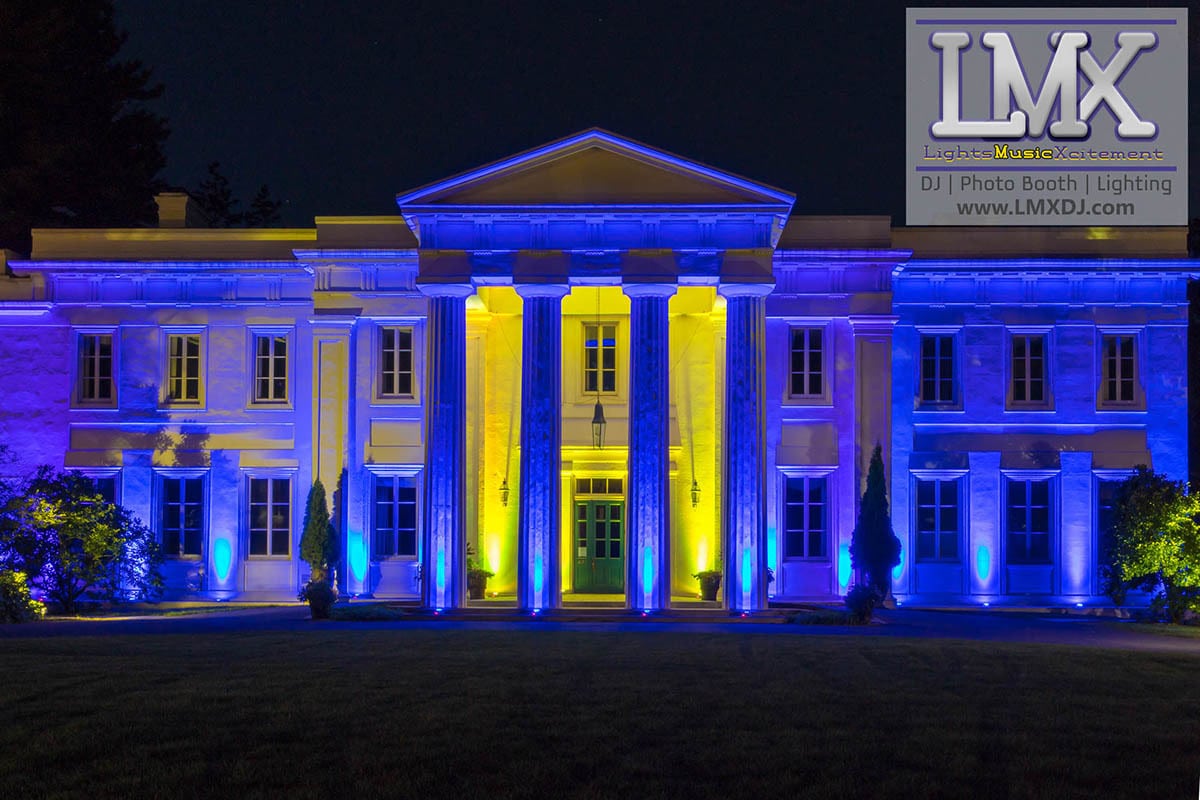 Wadsworth Mansion, Middletown, CT, Event Lighting Design